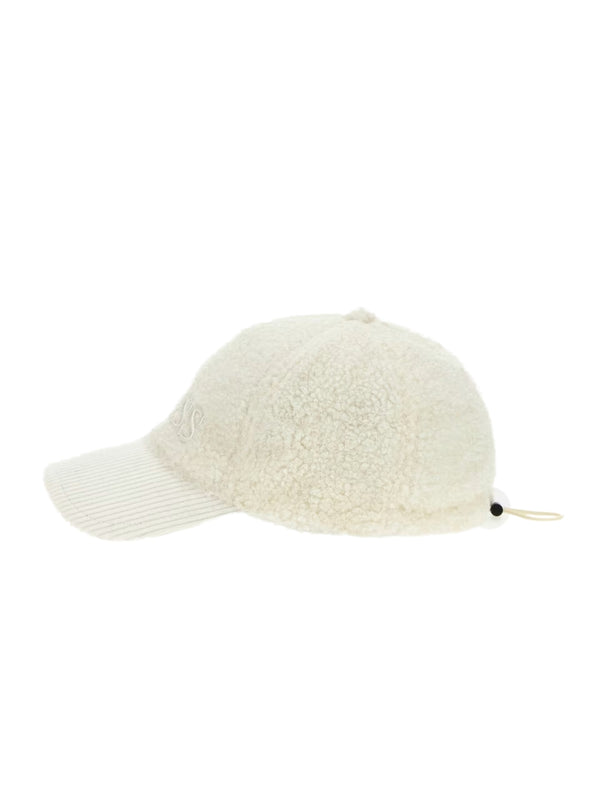 Cappello Teddy Bianco