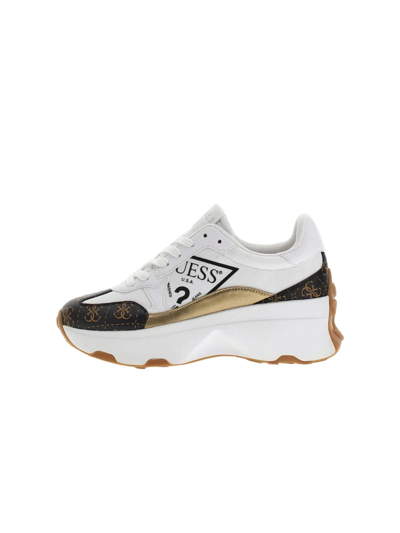 Sneaker Active Bianco Oro