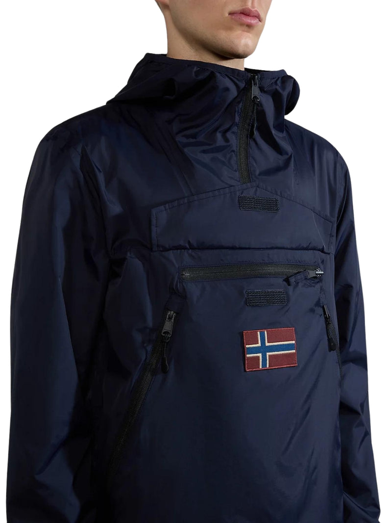 Giacca Blu Anorak Rainforest