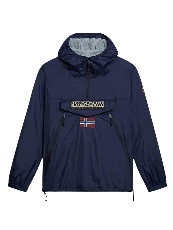 Giacca Blu Anorak Rainforest