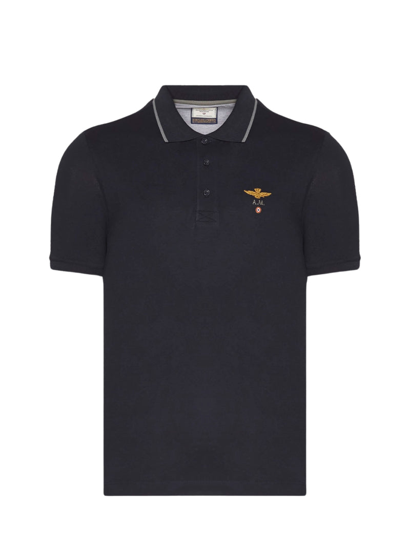 Polo Basic Blu A.M.