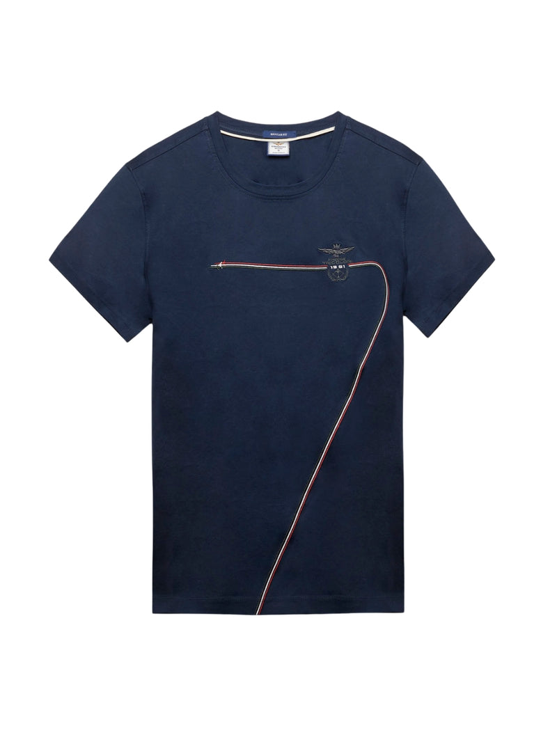 T-shirt Blu Frecce Scie