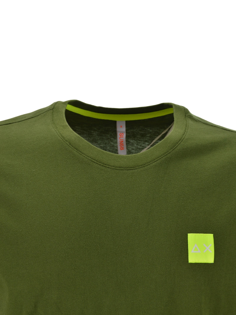 T-shirt Verde Logo Fluo