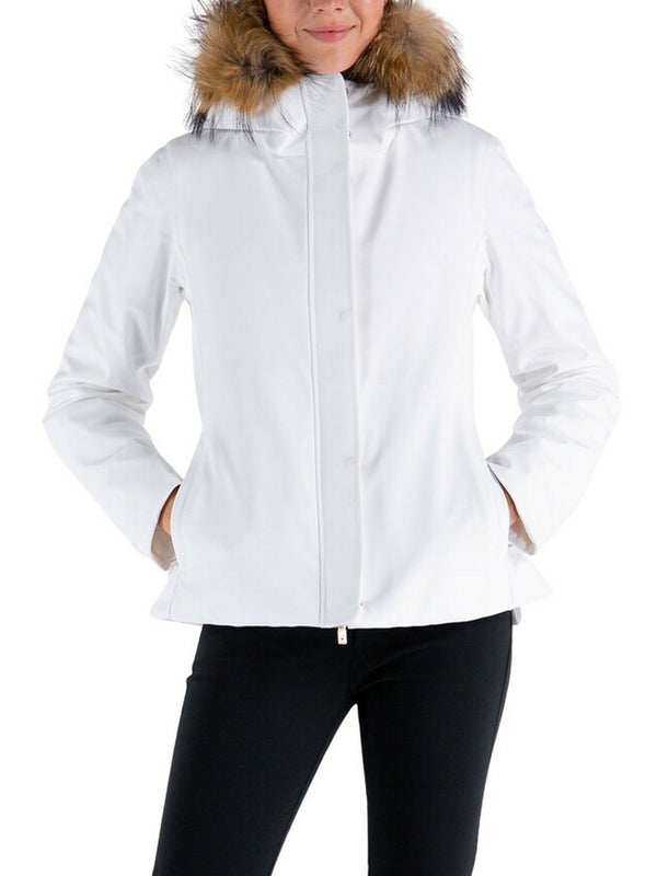 Piumino Bianco Soft Shell VILIA freeshipping - EMME Trends