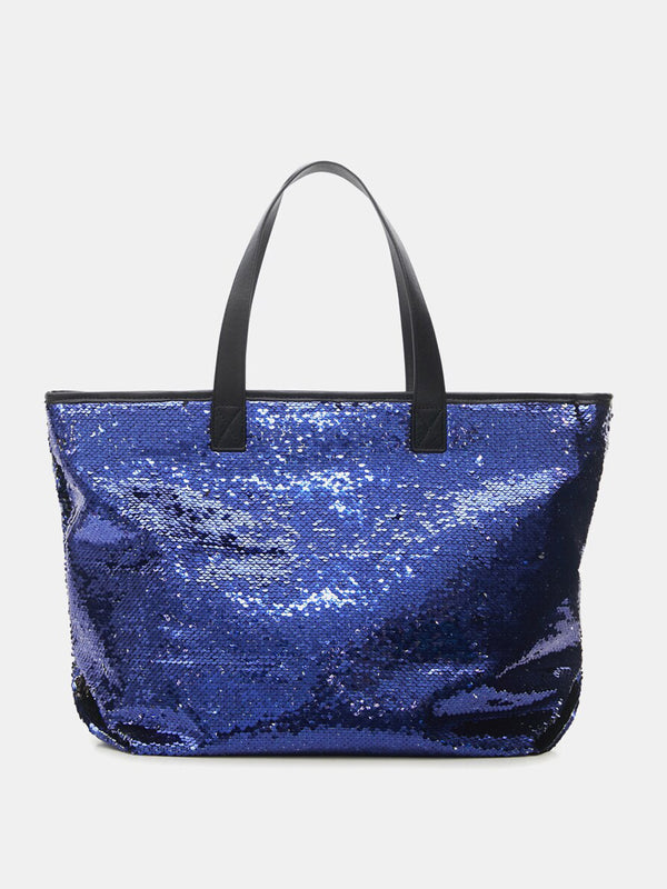 Borsa Blu Nera paillettes Revers Namibia freeshipping - EMME Trends