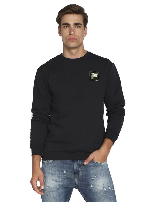 Felpa Nera Broundry Crew Sweat