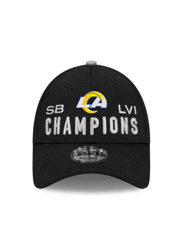 Super Bowl 56 LVI Champions Los Angeles Rams New Era 9FORTY Adjustable Hat