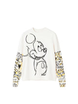 Maglione Bianco Run Mickey