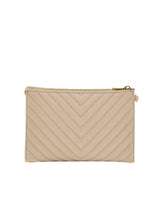 Beauty Case Beige Trapuntato Pouch