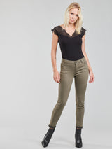 Jeans Cotone Verde