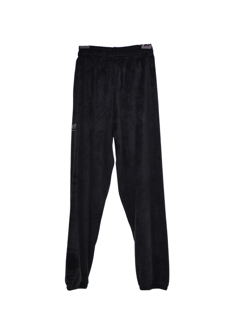 Pantalone Tuta Ciniglia Nero