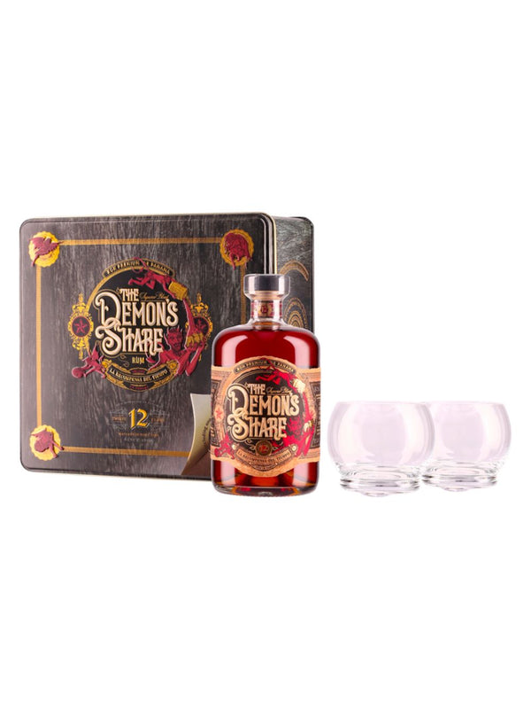 Rum 12 yo Pack Con Bicchieri 70 cl