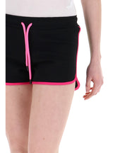 SHORT NERO FUCSIA GIALLO 20EPB 40823 freeshipping - EMME Trends