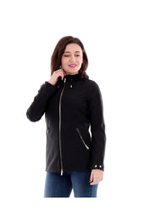 Shah Parka Donna Nero Softshell freeshipping - EMME Trends