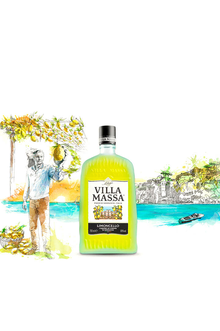 Limoncello Di Sorrento 1 Lt freeshipping - EMME Trends