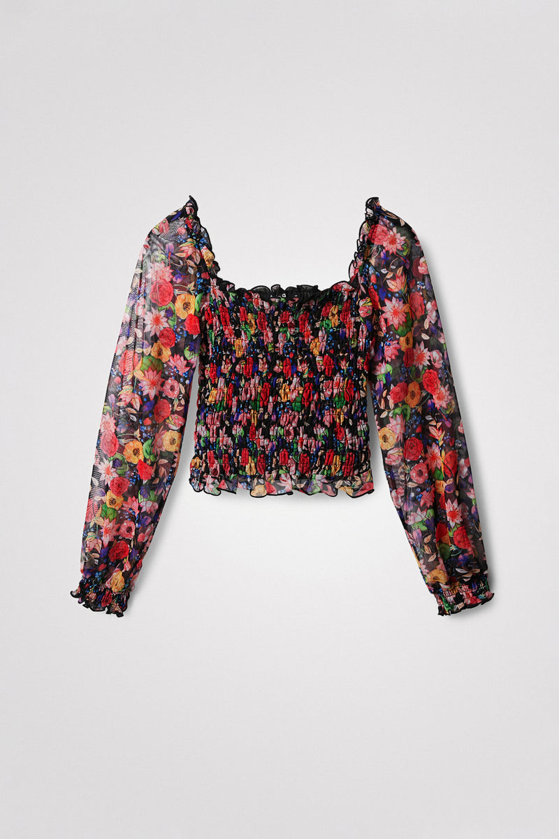 Maglia Fantasia Fiori Ailea freeshipping - EMME Trends