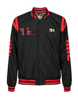 Bomber College nero Jacket VR 46 freeshipping - EMME Trends