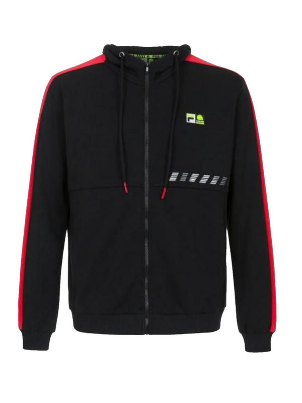 Felpa Zip Nera X VR46 C9 HOOD JACKET freeshipping - EMME Trends