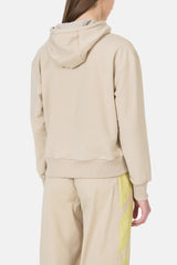 Felpa Beige VR46 Cropped Hoody freeshipping - EMME Trends