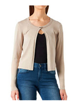 Cardigan Beige MSISA freeshipping - EMME Trends