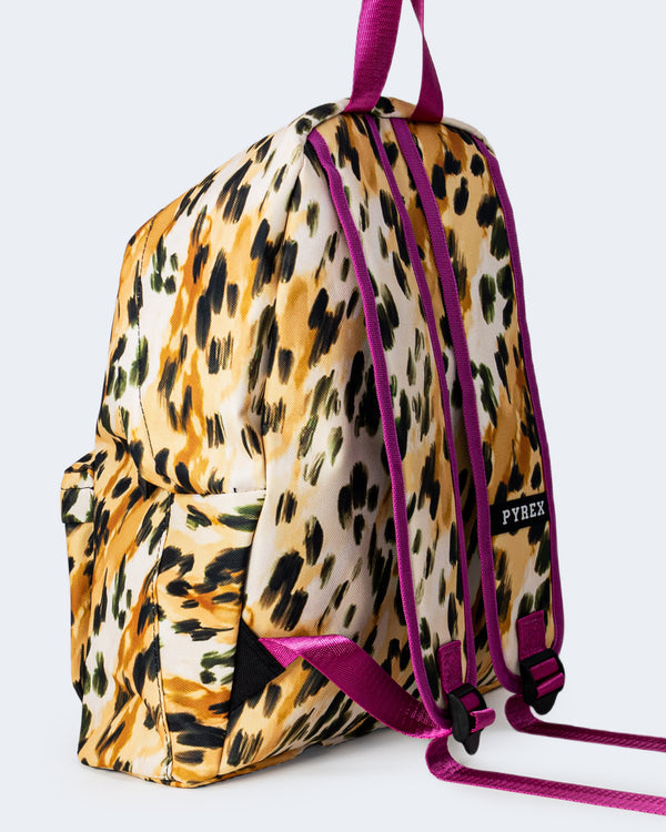 Zaino Leopardato Fuxia Fluo freeshipping - EMME Trends