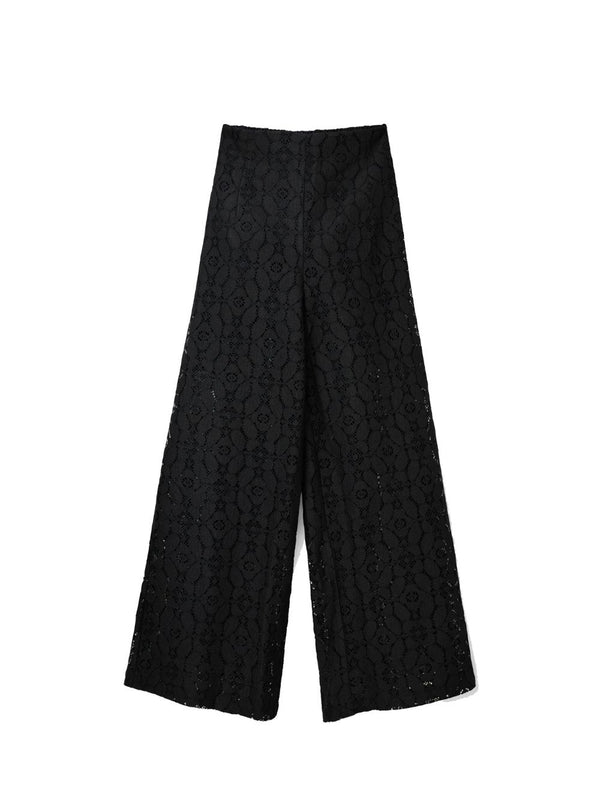 Pantalone Nero Pizzo Newcastle