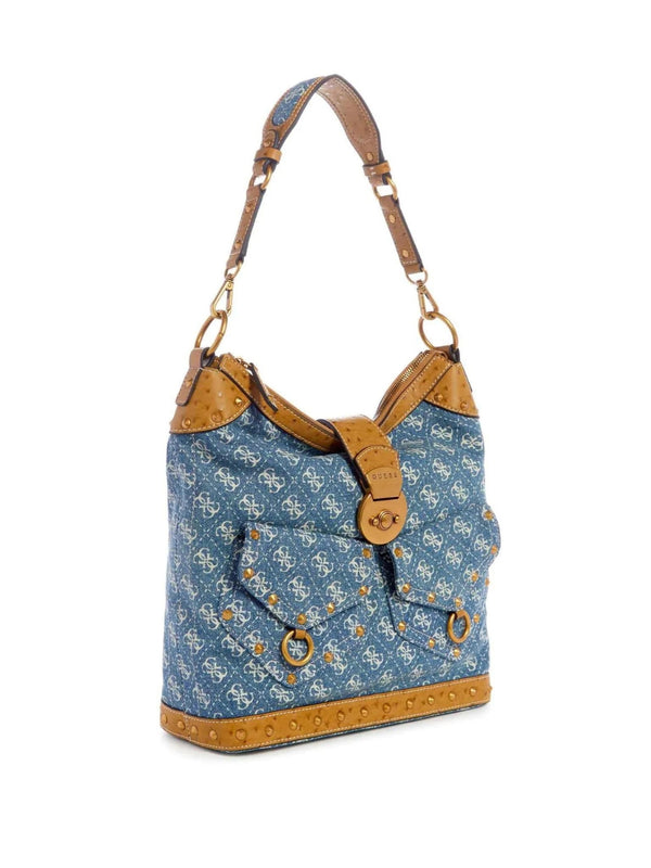 Borsa Spalla Blu Denim Sardinia Vintage