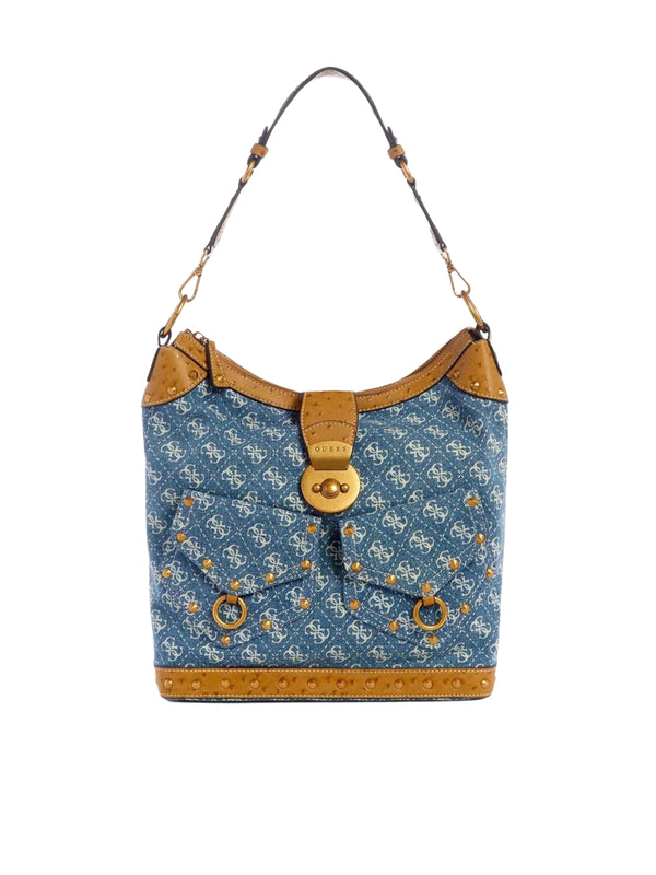 Borsa Spalla Blu Denim Sardinia Vintage