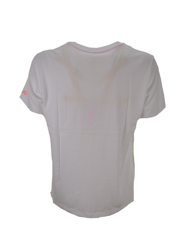 T-shirt Bianca Pocket Fluo